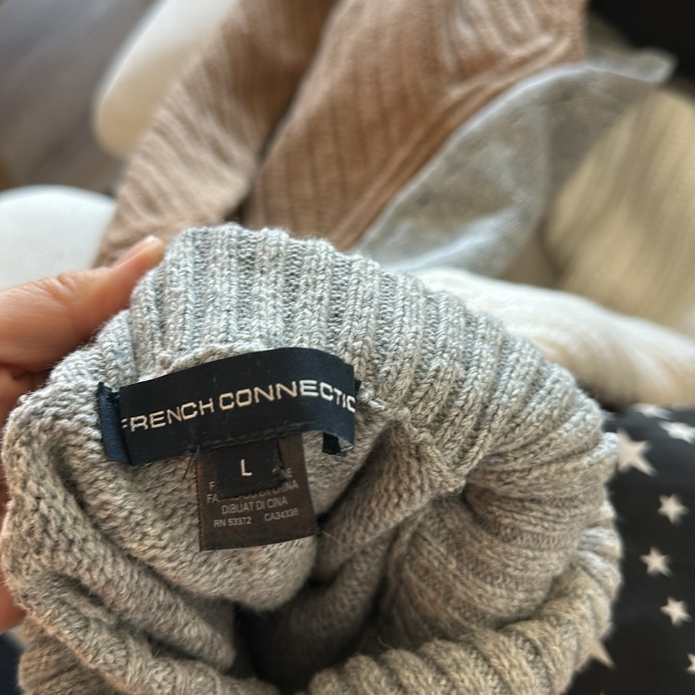 French Connection Color Block Sweater - Picture 10 of 10